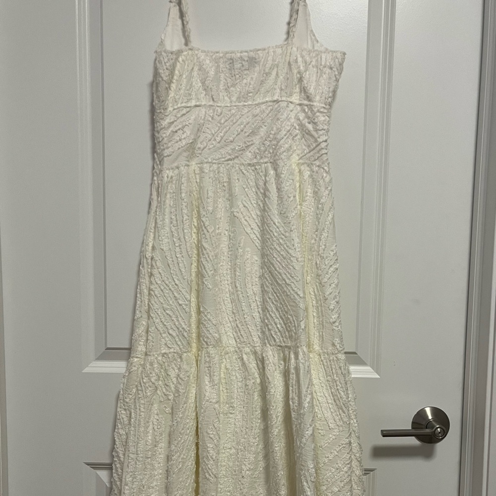 Zara dress, white, size XS. NWOT.
